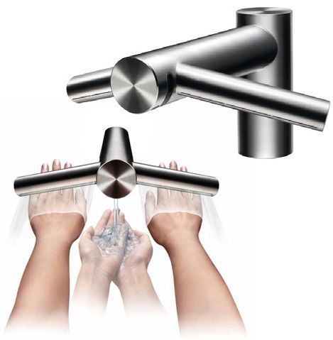 Grifo+secador de manos libres Dyson Airblade wash&dry - Imagen 3