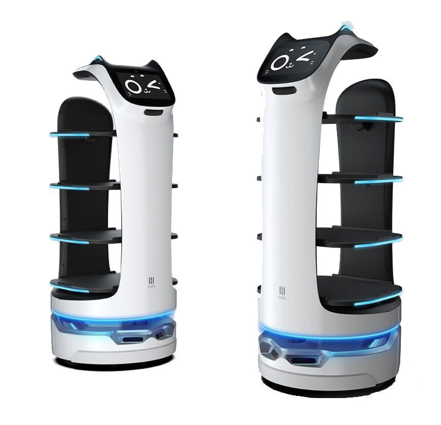 Robot camarero Pudu bellabot