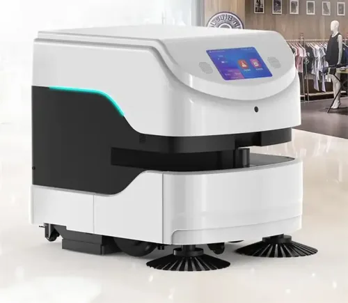 robot de limpieza industrial