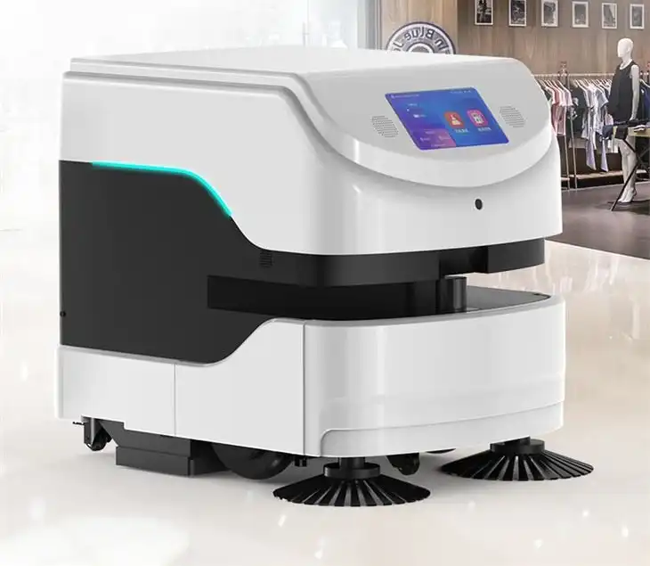 robot de limpieza industrial